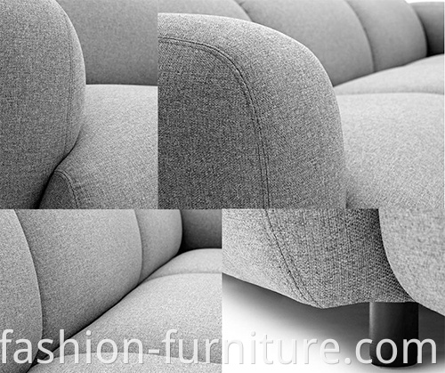 Two Seater Fabric Sofa